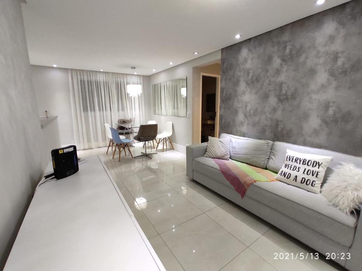شقة سانتوس  في Apto Novo, 2 Quartos, Quadra Praia Em Santos. المظهر الخارجي الصورة